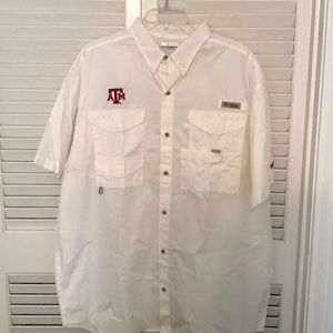 Columbia A&M fishing shirt NWOT